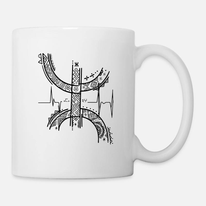 kabyle amazigh - Mug blanc - blanc