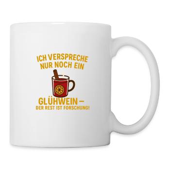 Mulled wine research: Just one more sip - Mug - white - Right