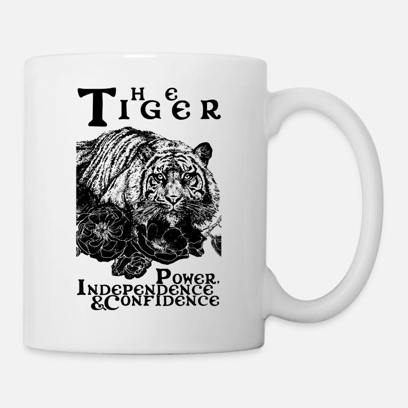 LE TIGRE - Mug blanc - blanc