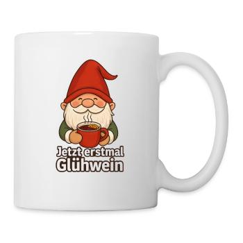 Glühwein Wichtel - Tasse - Weiß - Rechts