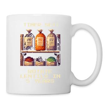 Timer Set | Rotate lenses in 5 years - Mug - white - Right