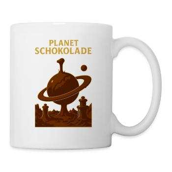 Planet Chocolate Chocolate Fountain - Mug - white - Right