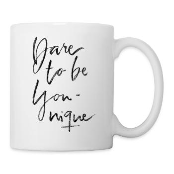 Dare to be younique - Mug - white - Right