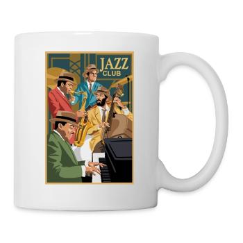 Jazzclub - Tasse - Weiß - Rechts