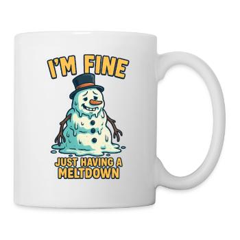 Melting Snowman - Mug - white - Right