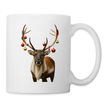 Reindeer Christmas Deer Deer - Mug - white - Right