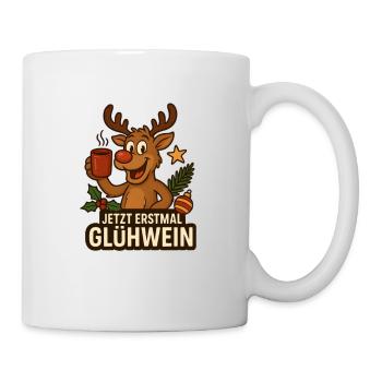 Mulled Wine Fan Reindeer - Mug - white - Right