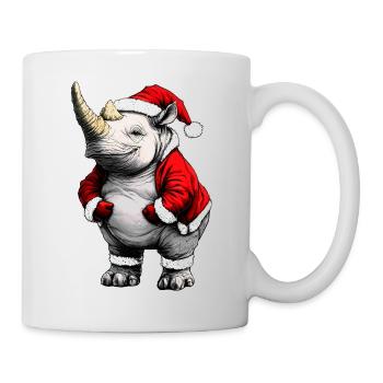 Rhinos Christmas - Mug - white - Right