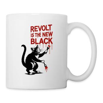 Revolt is the new black - Mug - white - Right