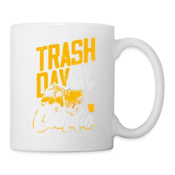 Garbage Day is my favorite day - Mug - white - Right