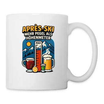 Après-ski: More levels than altitude - Mug - white - Right