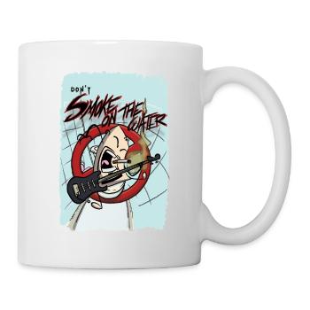 don't Somke on the water - Mug blanc - blanc - Droite