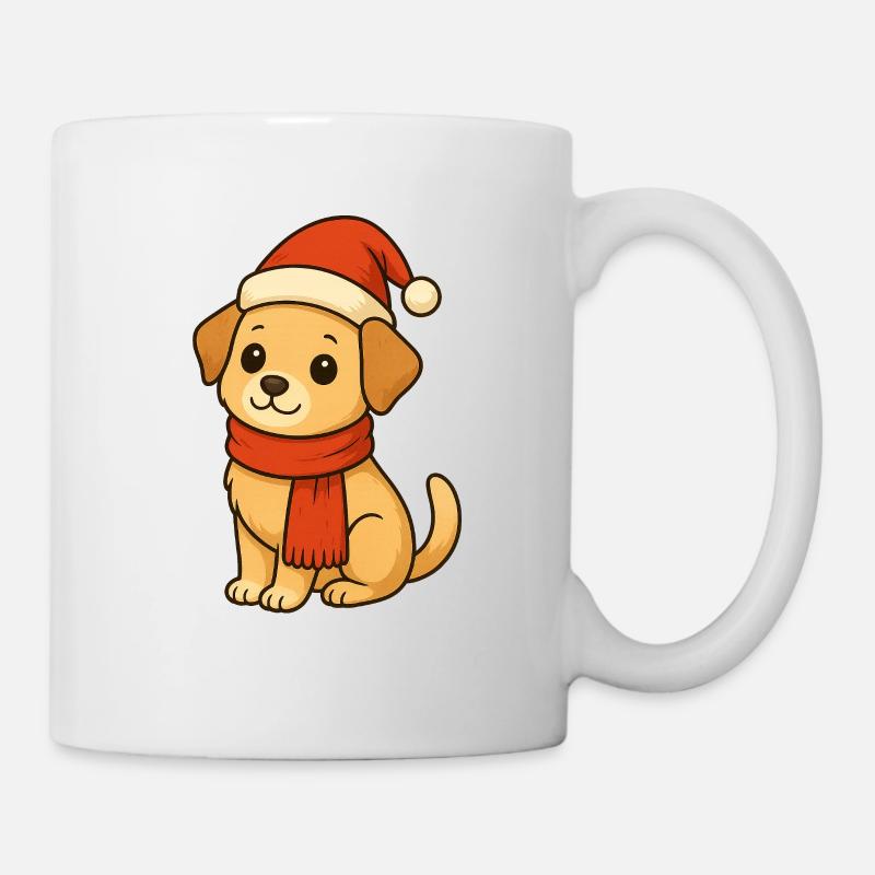 Christmas Hero Dog - Mug - white