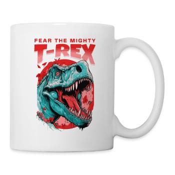T-Rex Dinosaur Dino Tyrannosaurus Rex - Mug - white - Right