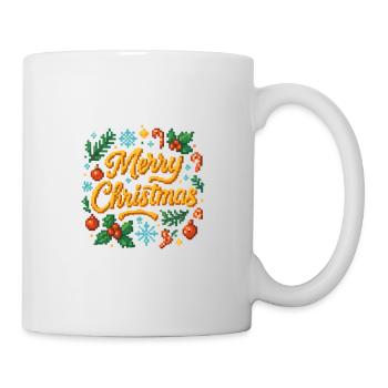 Noël moche Weihnachten - Mug blanc - blanc - Droite