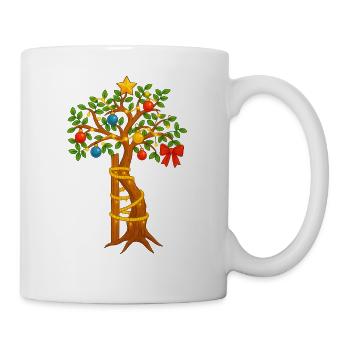 Andry's little tree in Christmas - Mug - white - Right