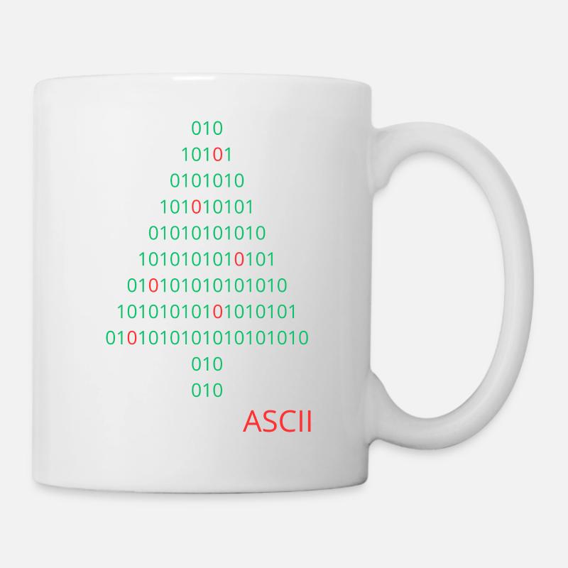 Christmascii - Tasse - Weiß