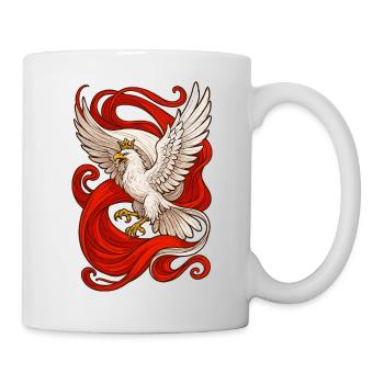 Poland Polska Eagle Epic Flag Flag Gift - Mug - white - Right