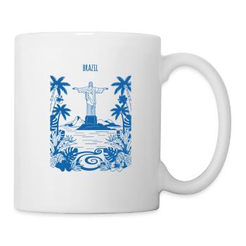 Christ Rio Tropical Island Blue - Mug - white - Right
