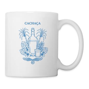 Cachaça Tropik Bottle Illustration - Mug - white - Right