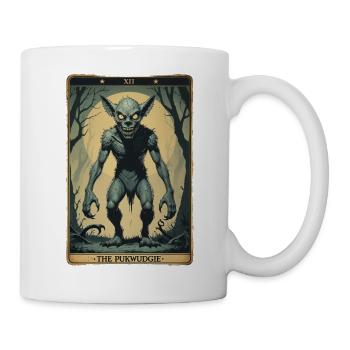 Les créatures mythologiques de Pukwudgie - Mug blanc - blanc - Droite