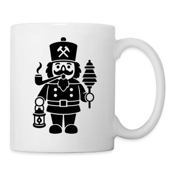 Bergmann Luck sur le fumoir - Mug blanc - blanc - Droite