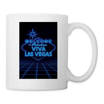 Viva Las Vegas Neon Welcome Signage - Mug - white - Right