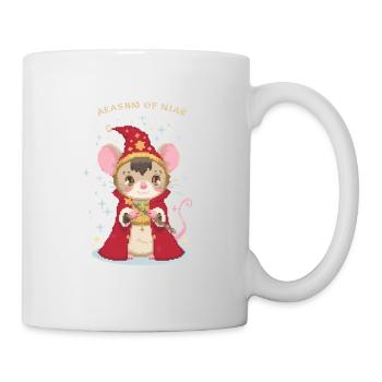 Magische Hexenmaus - Tasse - Weiß - Rechts