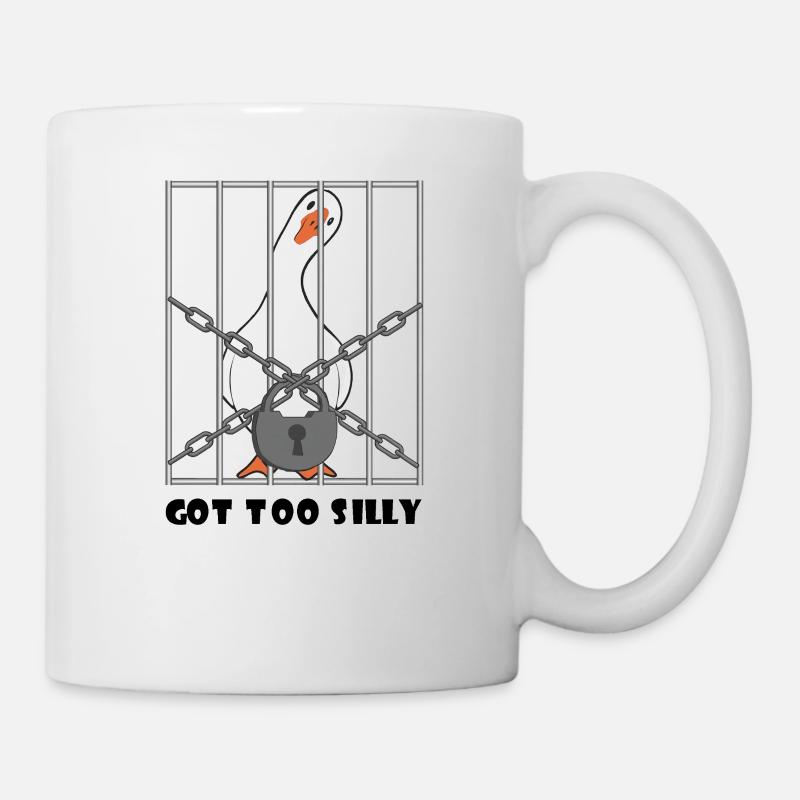 Goose – Wurde zu albern - Tasse - Weiß