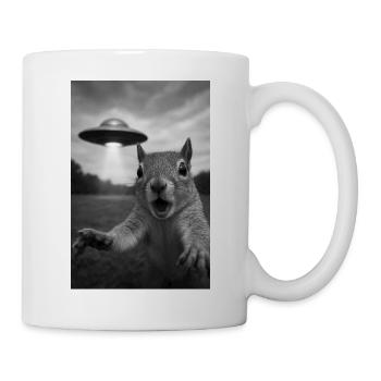 UFO Squirrel Encounter - Mug - white - Right