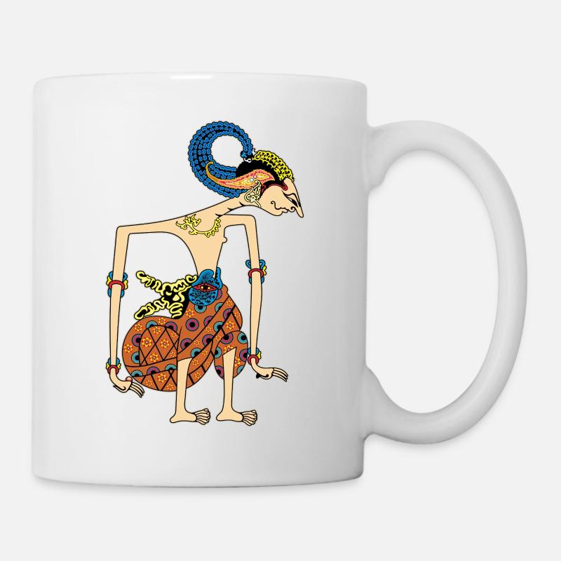 Déesse des oiseaux populaires vifs - Mug blanc - blanc