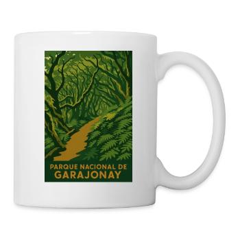 Parque Nacionale de Garajonay - Mug - white - Right