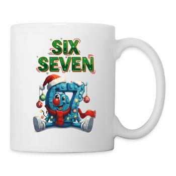 67 Six Seven Christmas 6 7 - Mug blanc - blanc - Droite