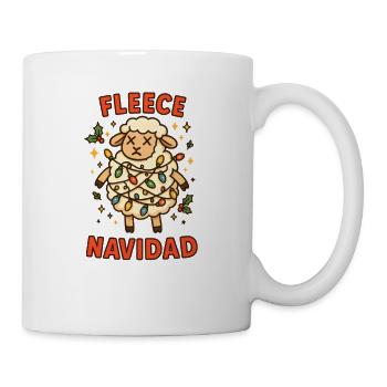 Noël drôle de Noël mouton - Mug blanc - blanc - Droite