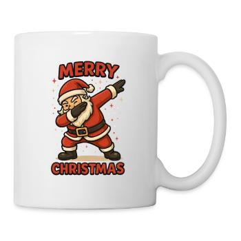 Dabbing Santa Motif Merry Christmas - Mug - white - Right