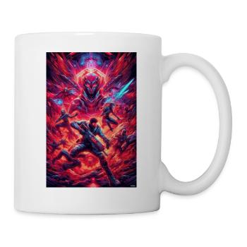 Neon Space Battlefront - Mug - white - Right