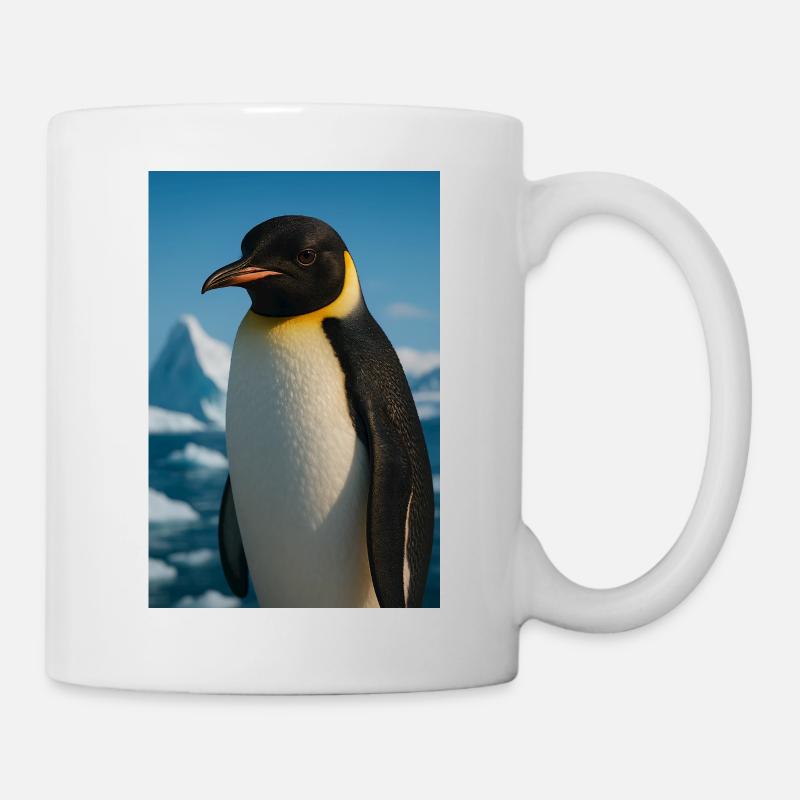 Penguin Portrait Mighty - Mug - white