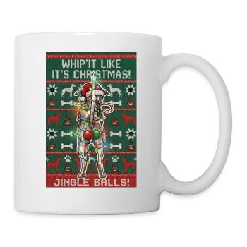Whip'It Like It's Christmas BACK - Mug - white - Right