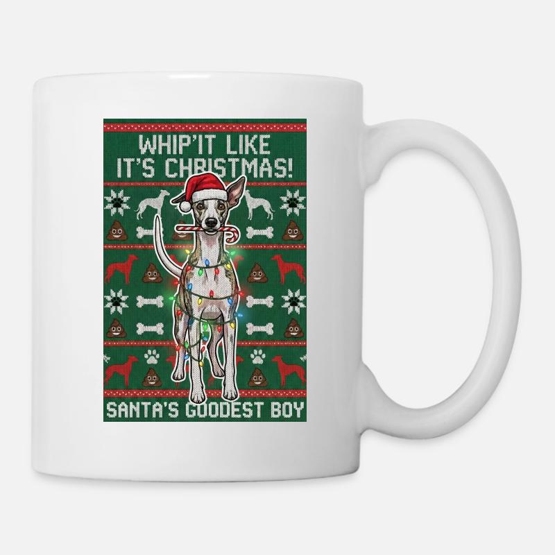 Whip'It Like It's Christmas FRONT - Tasse - Weiß