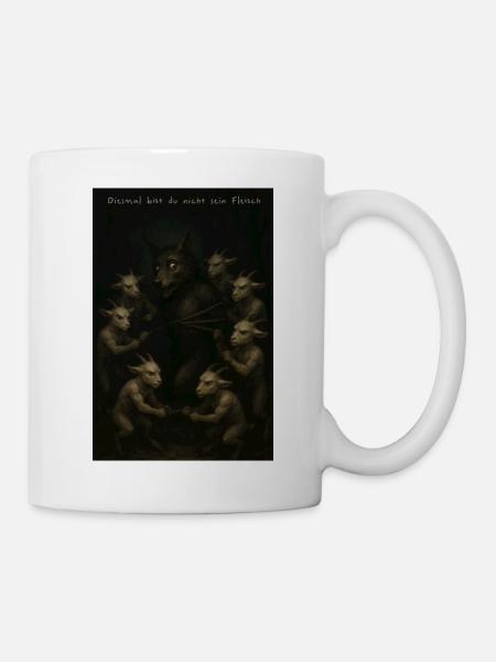 Kampf - Tasse - Weiß