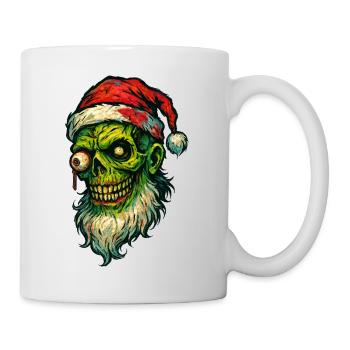 Père Noël Zombie - Mug blanc - blanc - Droite