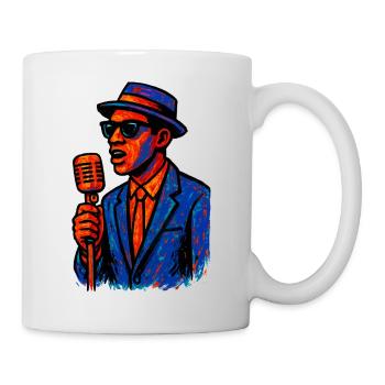Jazz - Saxophone - Music - Mug - white - Right