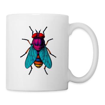 Neon Fly Cosmic Color - Mug - white - Right