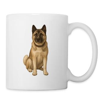 American Akita Holly - Mug - white - Right