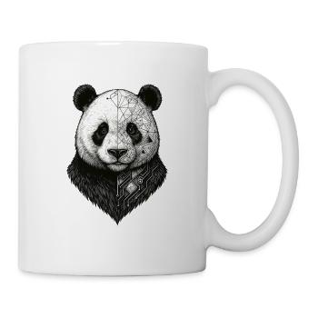 Panda Semi Geometric Technology - Mug - white - Right