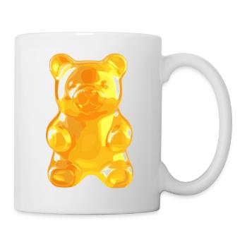 Shiny Gold Gummy Bear - Mug - white - Right