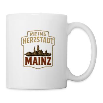 My heart city Mainz - Mug - white - Right