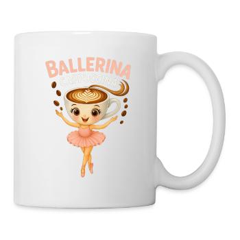Ballerina Cappuccina Latte brainrot - Mug - white - Right
