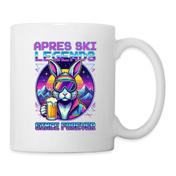 Après Ski Legend - Retro Outfit for 80s Party - Mug - white - Right