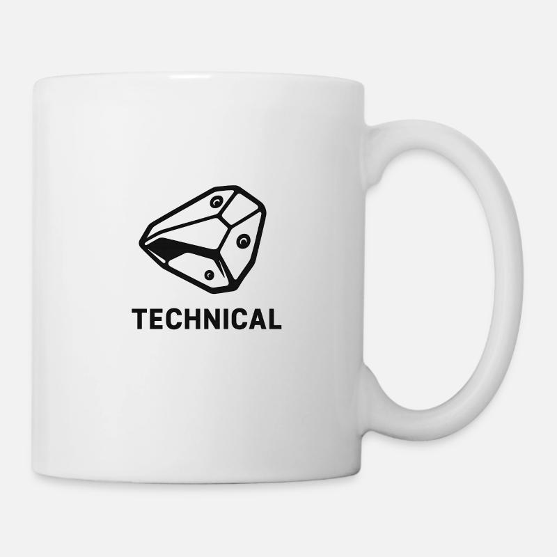 Technical Boulder - Mug - white